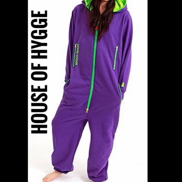 House of Hygge Other - House of Hygge Full Zip One Piece Hooded Jumper